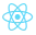 react logo